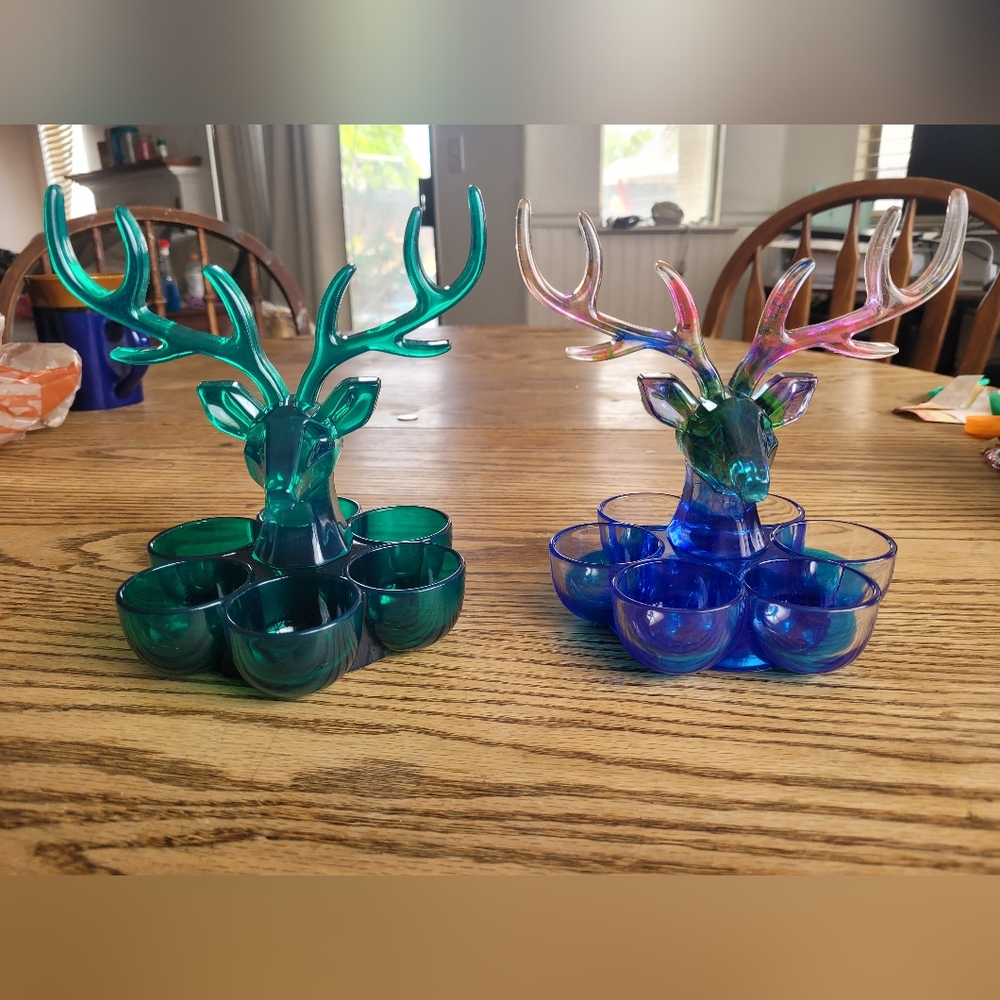 HANDMADE Resin Deer Jewelry Holder